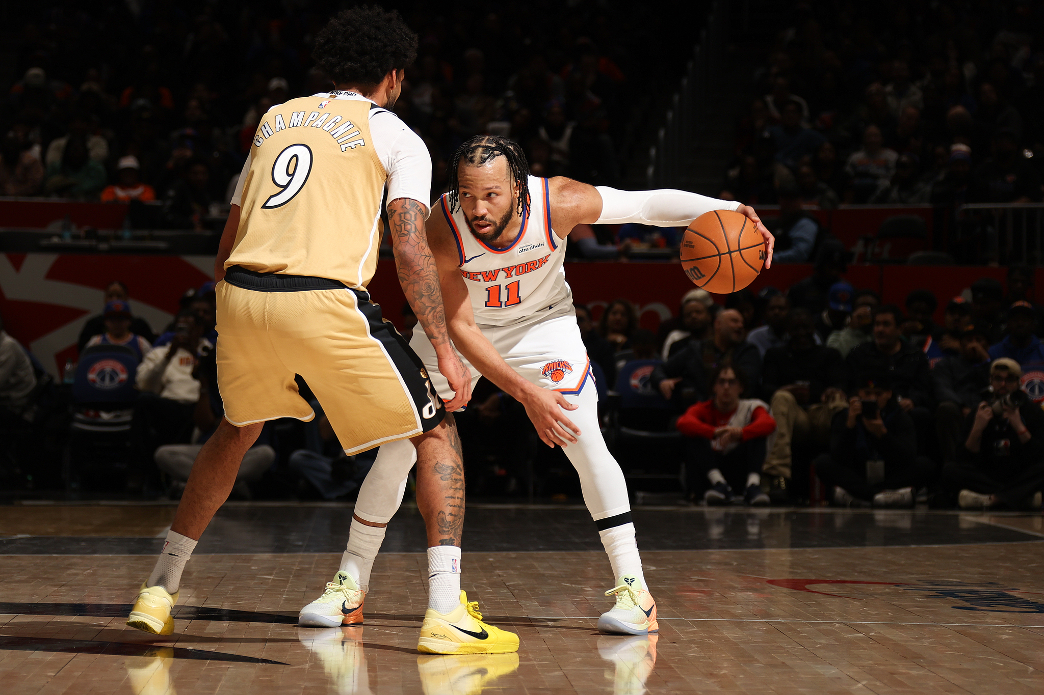 布伦森21分唐斯19+14 尼克斯大胜奇才7连胜