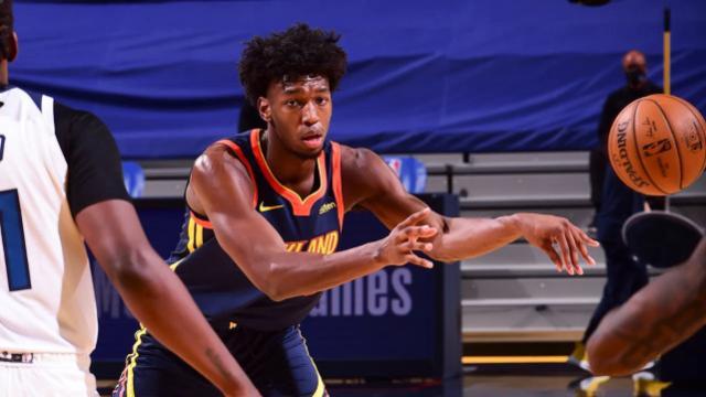 球速体育链接-昔日榜眼秀已无未来？曝勇士下赛季或将下放怀斯曼