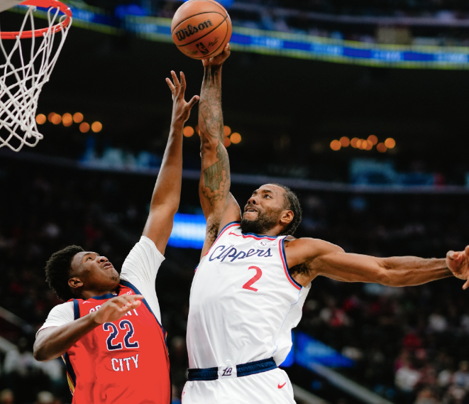 球速体育链接-一战狂刷3新高!快船20分大胜重回第九,伦纳德复出轰23分5助